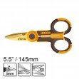 INGCO Ψαλίδι Ηλεκτρολόγου 145mm HES02855
